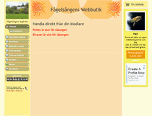 Tablet Screenshot of fagelsangensbi.se